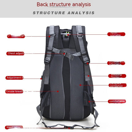 Outdoor Backpack Backpack For Men  And Women Hiking Sports Travel Mountaineering Bag