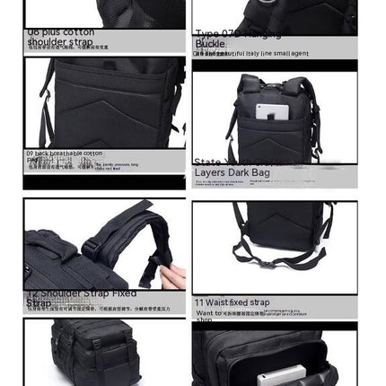 Military Tactical Backpack Assault Pack Shoulder Rucksacks for Hiking Camping Trekking Hunting