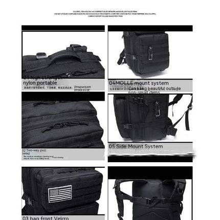 Military Tactical Backpack Assault Pack Shoulder Rucksacks for Hiking Camping Trekking Hunting