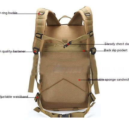 Military Tactical Backpack Waterproof Assault Daypack Travel Rucksack for Camping Hunting