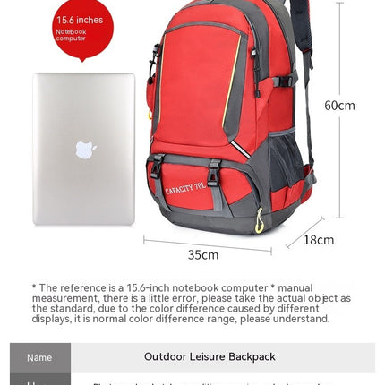 Outdoor Backpack Sports Large Capacity Mountaineering Bag Men's Backpack Women's Travel Bag