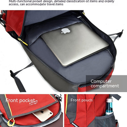 Outdoor Backpack Sports Large Capacity Mountaineering Bag Men's Backpack Women's Travel Bag