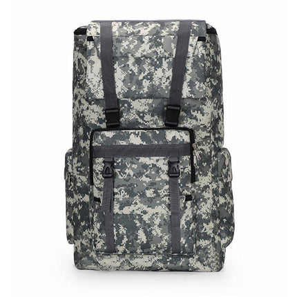 Outdoor Backpack,Large Capacity Waterproof Camouflage Mountaineering Bag, Travel Hiking Backpack