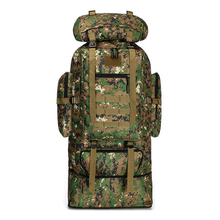 Large Capacity Outdoor Sports Mountaineering Bag For Men And Women Camping Backpack