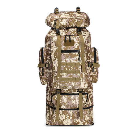 Large Capacity Outdoor Sports Mountaineering Bag For Men And Women Camping Backpack