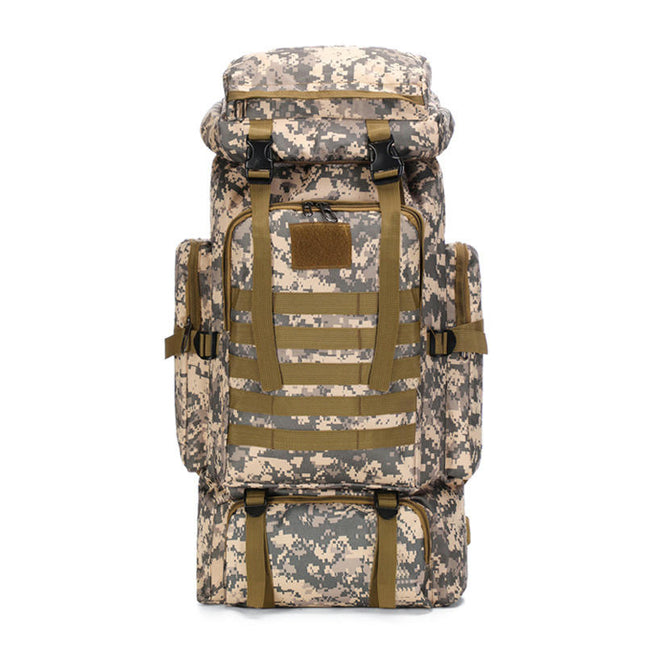 Large Capacity Mountaineering Bag Outdoor Hiking Backpack Waterproof Camouflage Backpack