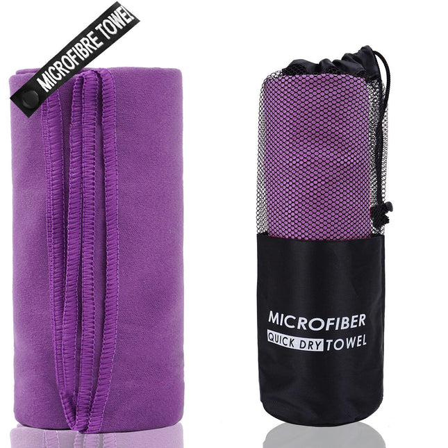 Microfiber Travel Sports Towel-Quick Dry Towel, Soft Lightweight Microfiber Camping Towel Absorbent  7