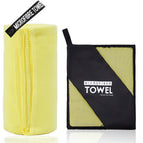 Lemon yellow - square mesh bag
