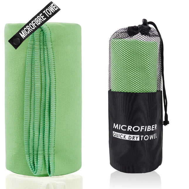 Microfiber Travel Sports Towel-Quick Dry Towel, Soft Lightweight Microfiber Camping Towel Absorbent  4