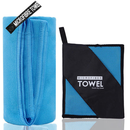 Microfiber Travel Sports Towel-Quick Dry Towel, Soft Lightweight Microfiber Camping Towel Absorbent  4