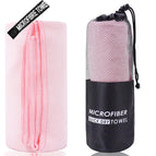 Light pink - cylindrical mesh bag