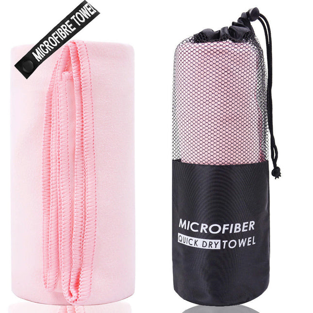 Microfiber Travel Sports Towel-Quick Dry Towel, Soft Lightweight Microfiber Camping Towel Absorbent  1