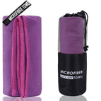 Purple (pink edge) - cylindrical mesh bag
