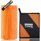 Orange - Square mesh bag
