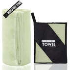 Beige square mesh bag