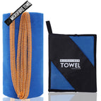 Treasure Blue (Orange Edge) - Square Mesh Bag