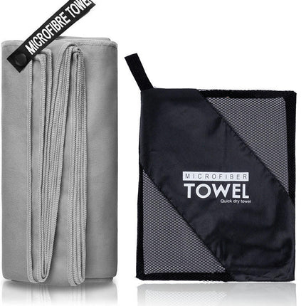 Microfiber Travel Sports Towel-Quick Dry Towel, Soft Lightweight Microfiber Camping Towel Absorbent  1