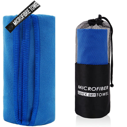 Microfiber Travel Sports Towel-Quick Dry Towel, Soft Lightweight Microfiber Camping Towel Absorbent  1