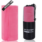 Rose red - cylindrical mesh bag