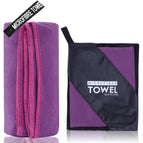 Purple (pink edge) - Square mesh bag