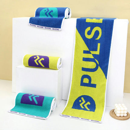 Gym Towel - Soft, Sweat-Absorbent Cotton Sports Towel - Sweat-Absorbent Towel for Gym, Sports and Yoga