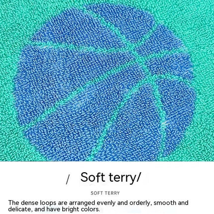 Gym Towel - Soft, Sweat-Absorbent Cotton Sports Towel - Sweat-Absorbent Towel for Gym, Sports and Yoga