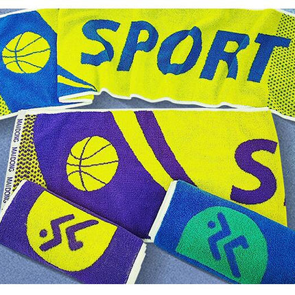 Gym Towel - Soft, Sweat-Absorbent Cotton Sports Towel - Sweat-Absorbent Towel for Gym, Sports and Yoga