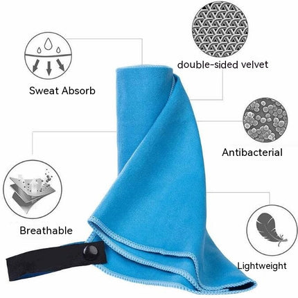 Microfiber Gym Towels Sports Fitness Workout Sweat Towel Super Soft and Absorbent