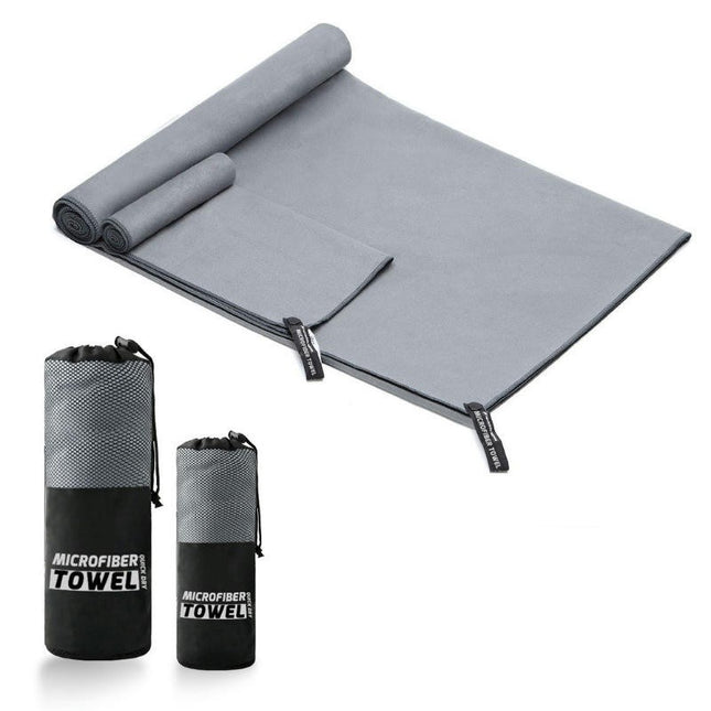 Microfiber Fitness Towel, Quick Drying Super Absorbent Towel for Gym Body Sweat Beach Pool Camping
