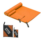 Square mesh bag - orange