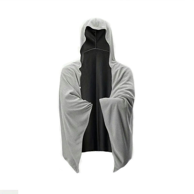 Cooling Hoodie Towel for Men, Cooling Towels for Neck and Face, Cooling Neck Wraps for Sport Workout Cycling Cold Towel