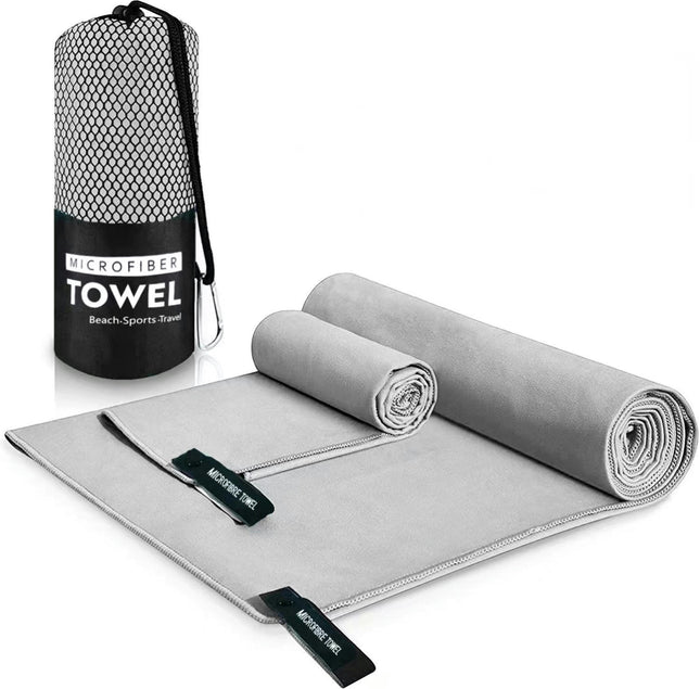 Microfiber Camping Towel, Fast Drying Super Absorbent Travel Towel, Soft and Lightweight Sports Towel 1
