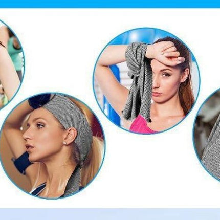 Cooling Hoodie Towel, Quick Drying Absorbent Cooling Towels for Neck and Face, UV Sun Protection Cooling Neck Wraps