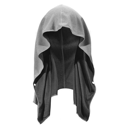 Cooling Hoodie Towel, Quick Drying Absorbent Cooling Towels for Neck and Face, UV Sun Protection Cooling Neck Wraps