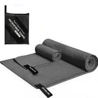 Dark gray zippered bag