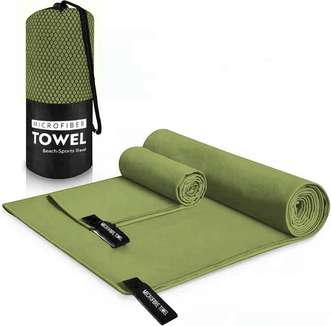 Microfiber Towel Perfect Travel & Sports &Camping Towel.Fast Drying - Super Absorbent  3