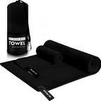 Black cylinder bag