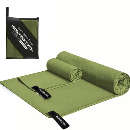Microfiber Towel Perfect Travel & Sports &Camping Towel.Fast Drying - Super Absorbent  2