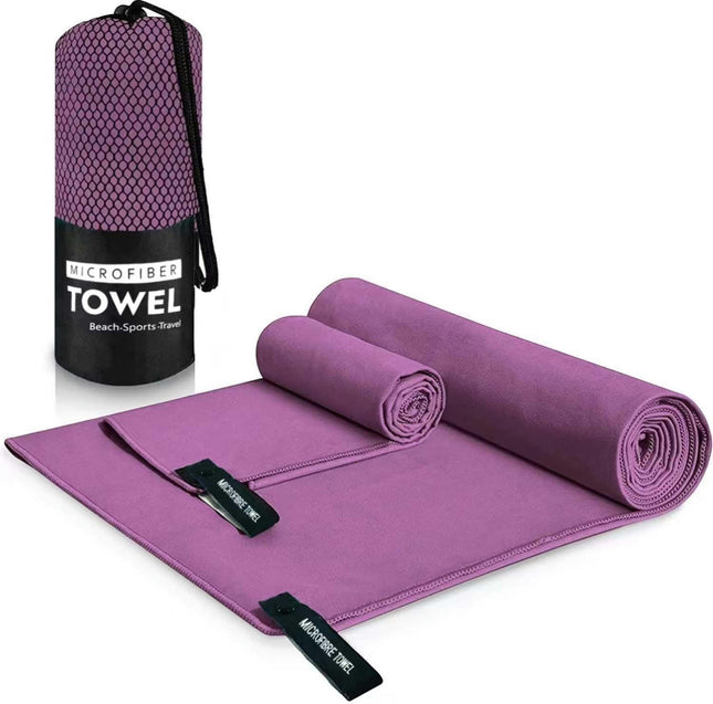 Microfiber Towel Perfect Travel & Sports &Camping Towel.Fast Drying - Super Absorbent  2