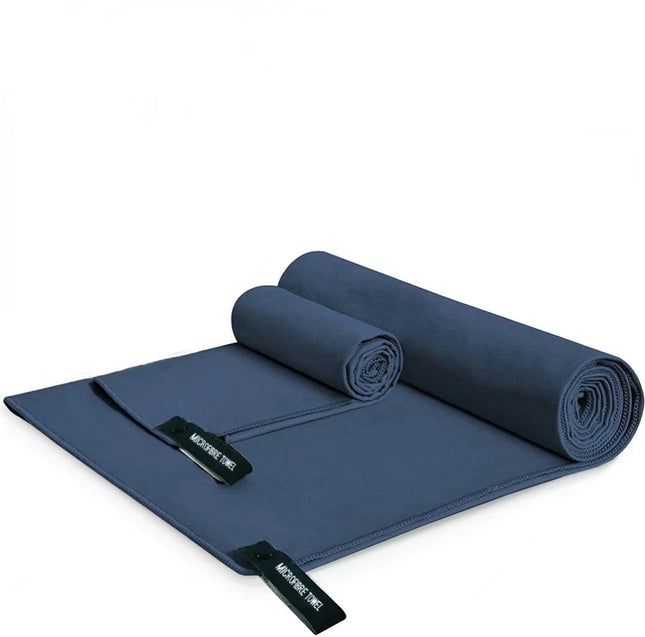 Microfiber Towel Perfect Travel & Sports &Camping Towel.Fast Drying - Super Absorbent