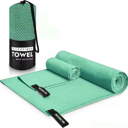 Microfiber Towel Perfect Travel & Sports &Camping Towel.Fast Drying - Super Absorbent