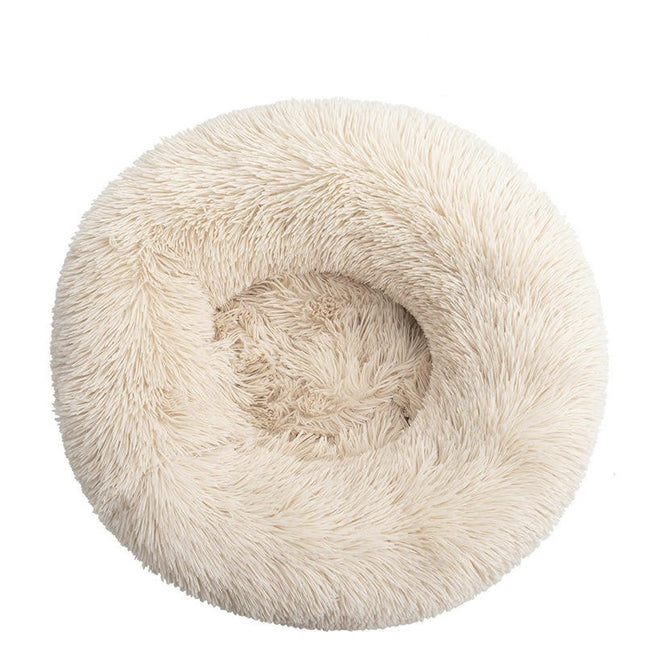 Cat Beds for Indoor Cats,  Washable-Round Pet Bed for Puppy and Kitten with Slip-Resistant Bottom