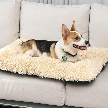 Dog Bed - Dog Mattress for Small Dogs - Soft, Washable Dog Mattress - Ultra Durable Plush Dog Bed and Kennel Pad  1