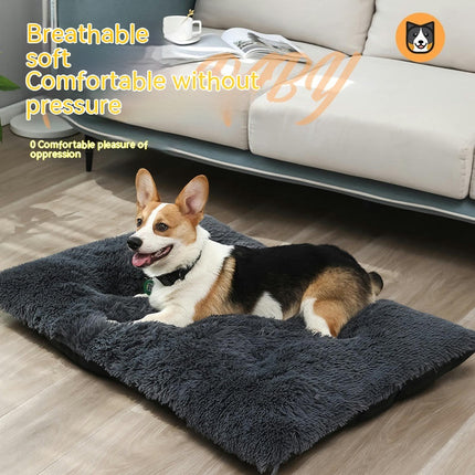 Dog Bed - Dog Mattress for Small Dogs - Soft, Washable Dog Mattress - Ultra Durable Plush Dog Bed and Kennel Pad  1