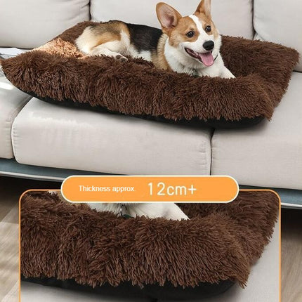 Dog Bed - Dog Mattress for Small Dogs - Soft, Washable Dog Mattress - Ultra Durable Plush Dog Bed and Kennel Pad  1