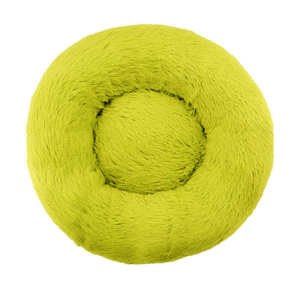 Dog Beds for Small Dogs, Donut Dog Bed with Blanket Attached, Calming Dog Bed Washable