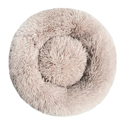 Dog Beds for Small Dogs, Donut Dog Bed with Blanket Attached, Calming Dog Bed Washable 2