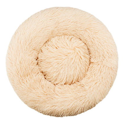 Dog Beds for Small Dogs, Donut Dog Bed with Blanket Attached, Calming Dog Bed Washable 2