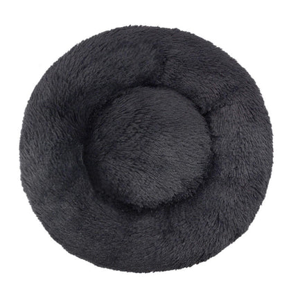 Dog Beds for Small Dogs, Donut Dog Bed with Blanket Attached, Calming Dog Bed Washable 1