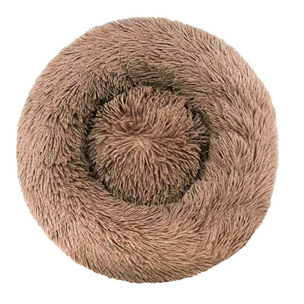 Dog Beds for Small Dogs, Donut Dog Bed with Blanket Attached, Calming Dog Bed Washable 1